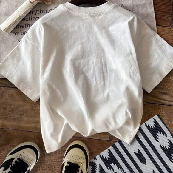 Boutique graphic print kids top Mamas mini - Picture 2 of 2